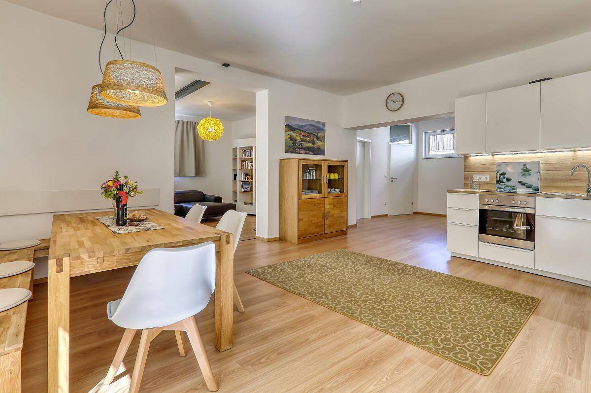 Das Bachhaus - Das Bachhaus (Drachselsried), exklusives Ferienhaus mit 3 Schlafzimmer, 2 Bäder und Sauna in Drachselsried, Ostbayern
