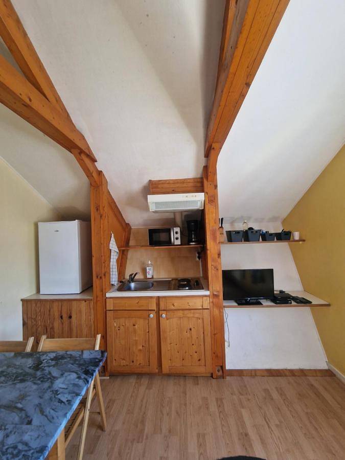 Gîte pour 4 personnes, avec terrasse ainsi que vue et piscine dans Grand lac de Laffrey - 4