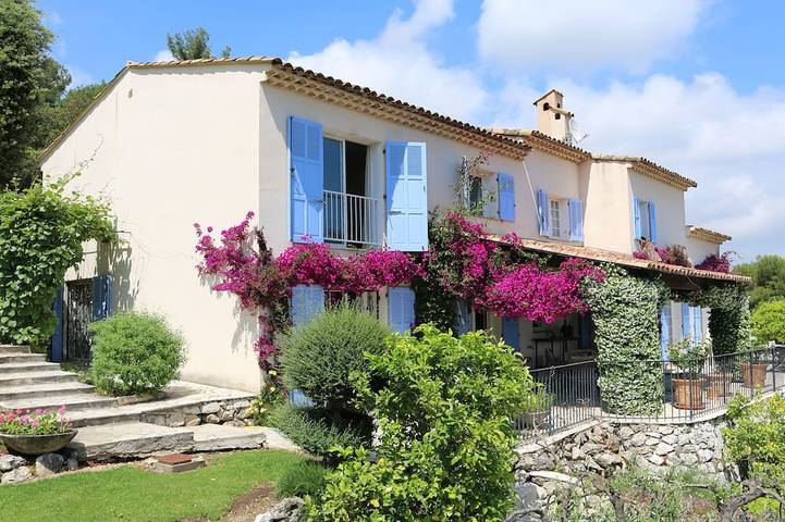 Maison de vacances pour 10 personnes, avec jacuzzi à Tourrettes-sur-Loup