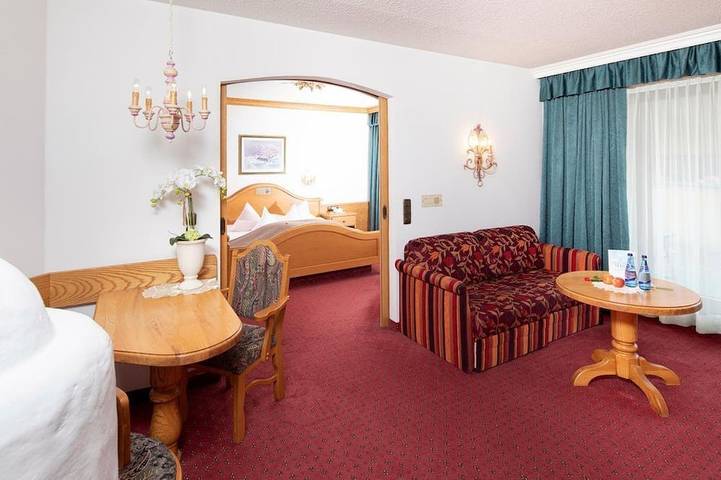 Ferienhaus für 2 Personen, mit Balkon und Sauna sowie Garten