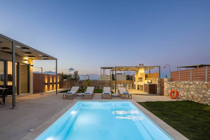 Ferienhaus für 5 Personen, mit Garten und Pool
