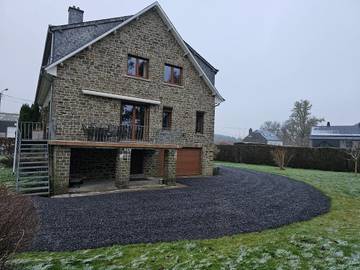 Cottage pour 8 personnes, avec jardin et vue, animaux acceptés dans Carlsbourg