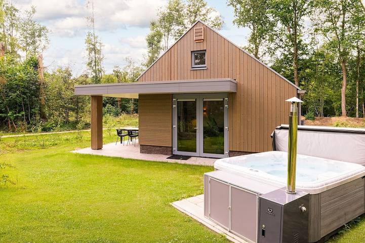 Ferienhaus für 4 Personen, mit Whirlpool und Garten sowie Sauna, mit Haustier - 1