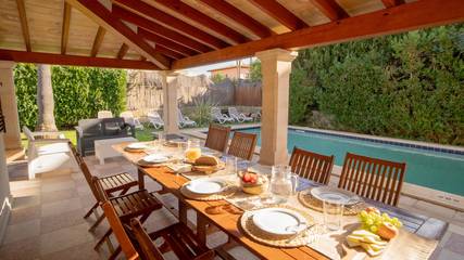Ferienhaus in Pollença, Serra de Tramuntana für 12 
