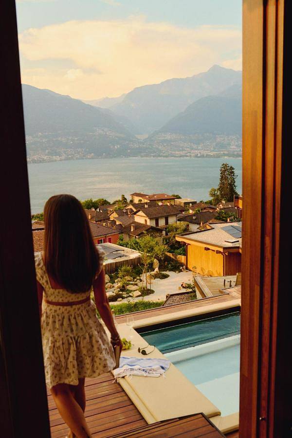B&B für 4 Personen, mit Whirlpool und Terrasse sowie Garten und Pool im Ticino