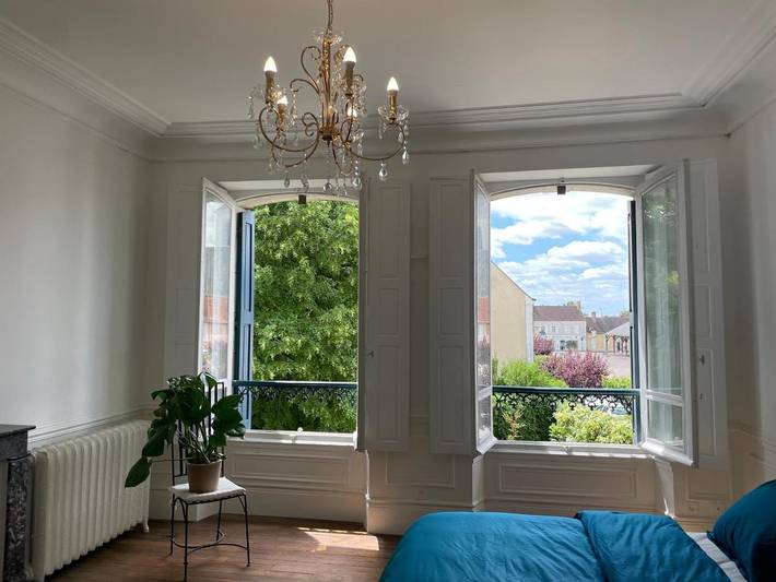 Chambre d’hôte pour 2 personnes, avec vue et balcon à La Celle-sous-Gouzon - 4