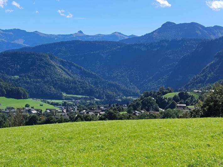 Ganze Ferienwohnung, Ferienwohnung Ritter Schwarzenberg im Bregenzerwald - Fewo Ritter,90qm, 2 Pers. in Bregenzerwald (Vorarlberg), Schwarzenberg