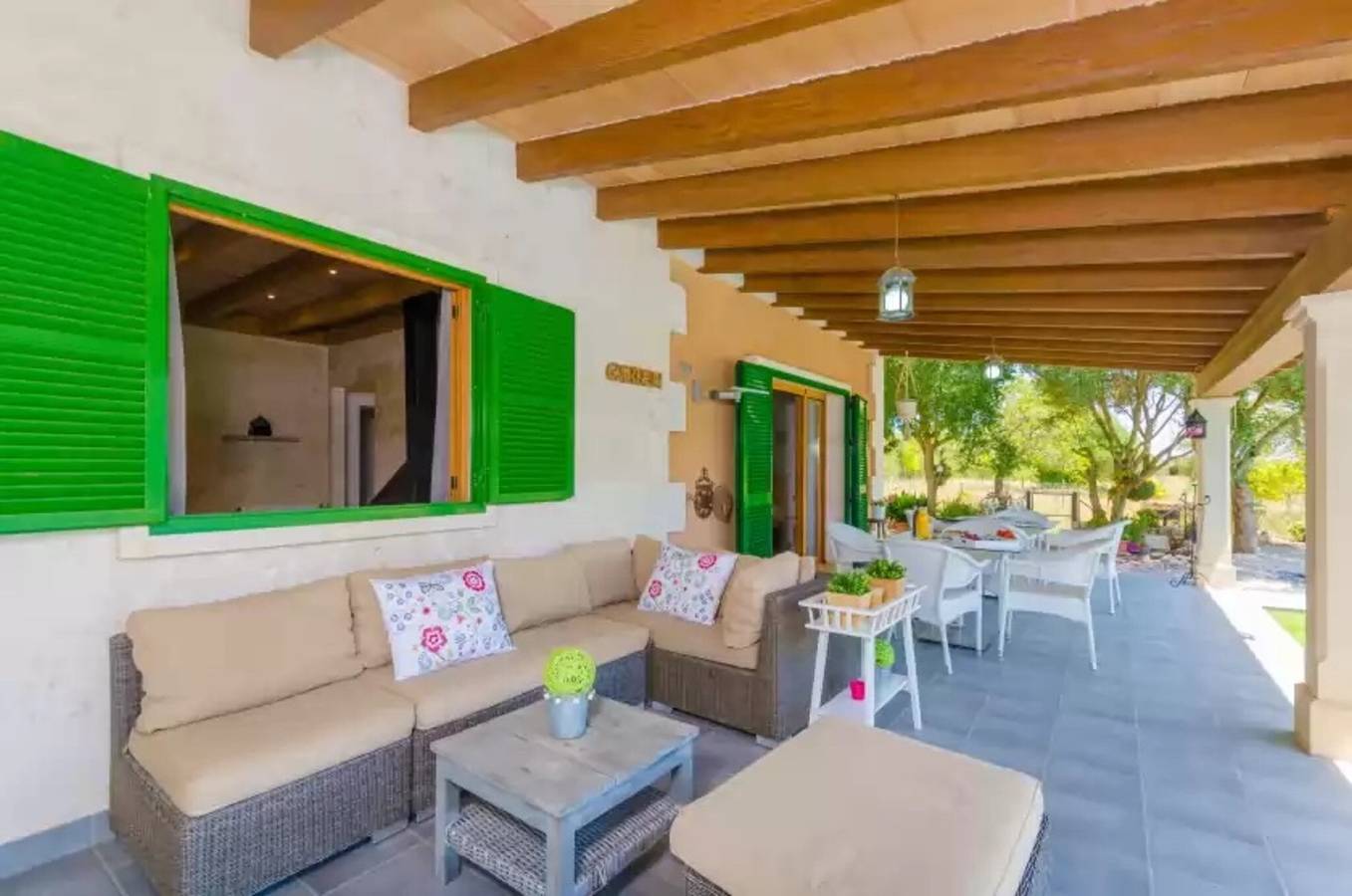 Villa 'Sa Sargantana' with Private Pool, Private Terrace and Wi-Fi in Llucmajor, South Majorca