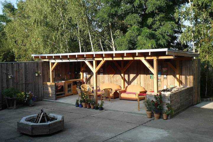 Ferienhaus für 18 Personen, mit Garten am Fläming