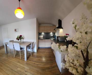 Gîte pour 6 personnes, avec vue et jardin, animaux acceptés à Ventron