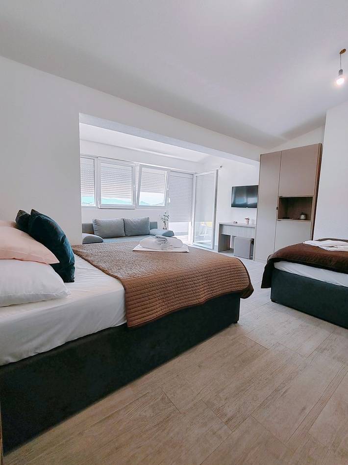 Gîte pour 5 personnes, avec balcon/terrasse dans Neum - 3