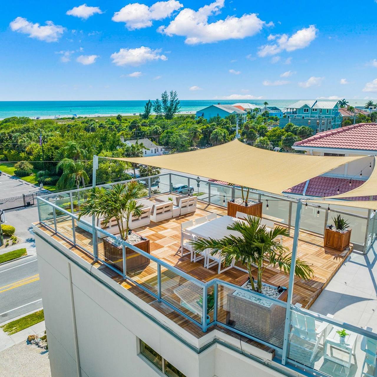 Elevated Perspective in Sarasota Beach, Siesta Key