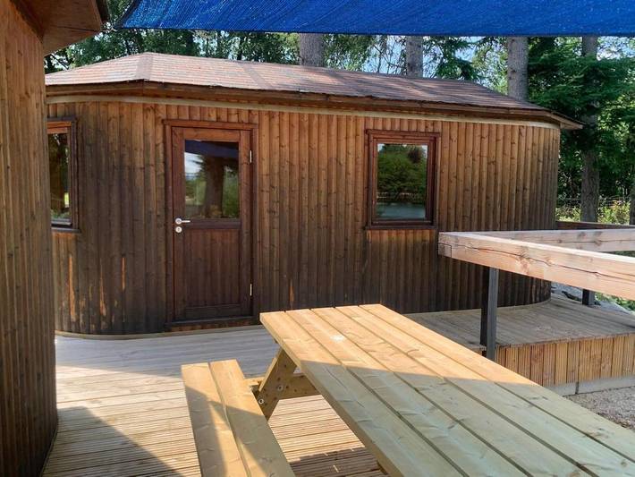 Gîte pour 2 personnes, avec Terrasse et Sauna ainsi que Vue et Vue sur le lac à Roye - 3