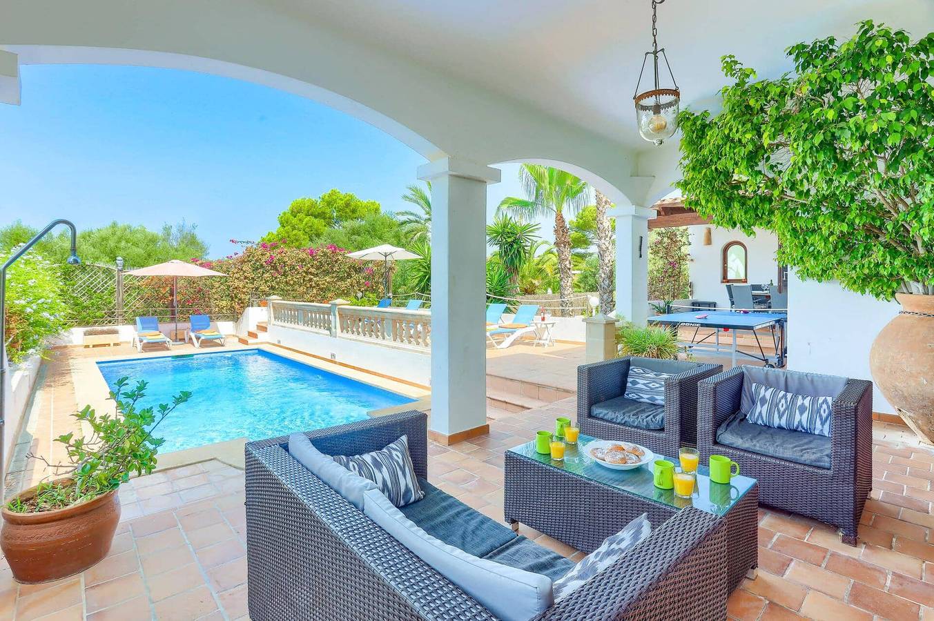 Villa für 7 Personen mit Garten in Cala Serena, Felanitx