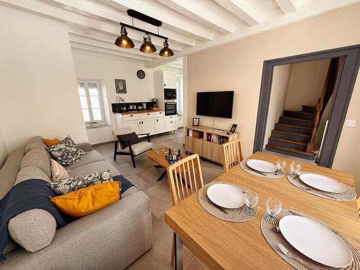 Location de vacances pour 4 personnes, avec terrasse dans La Chapelle-Saint-Martin-en-Plaine - 4