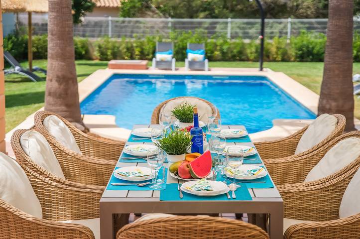 Finca für 10 Personen, mit Terrasse und Garten in Sa Pobla - 2