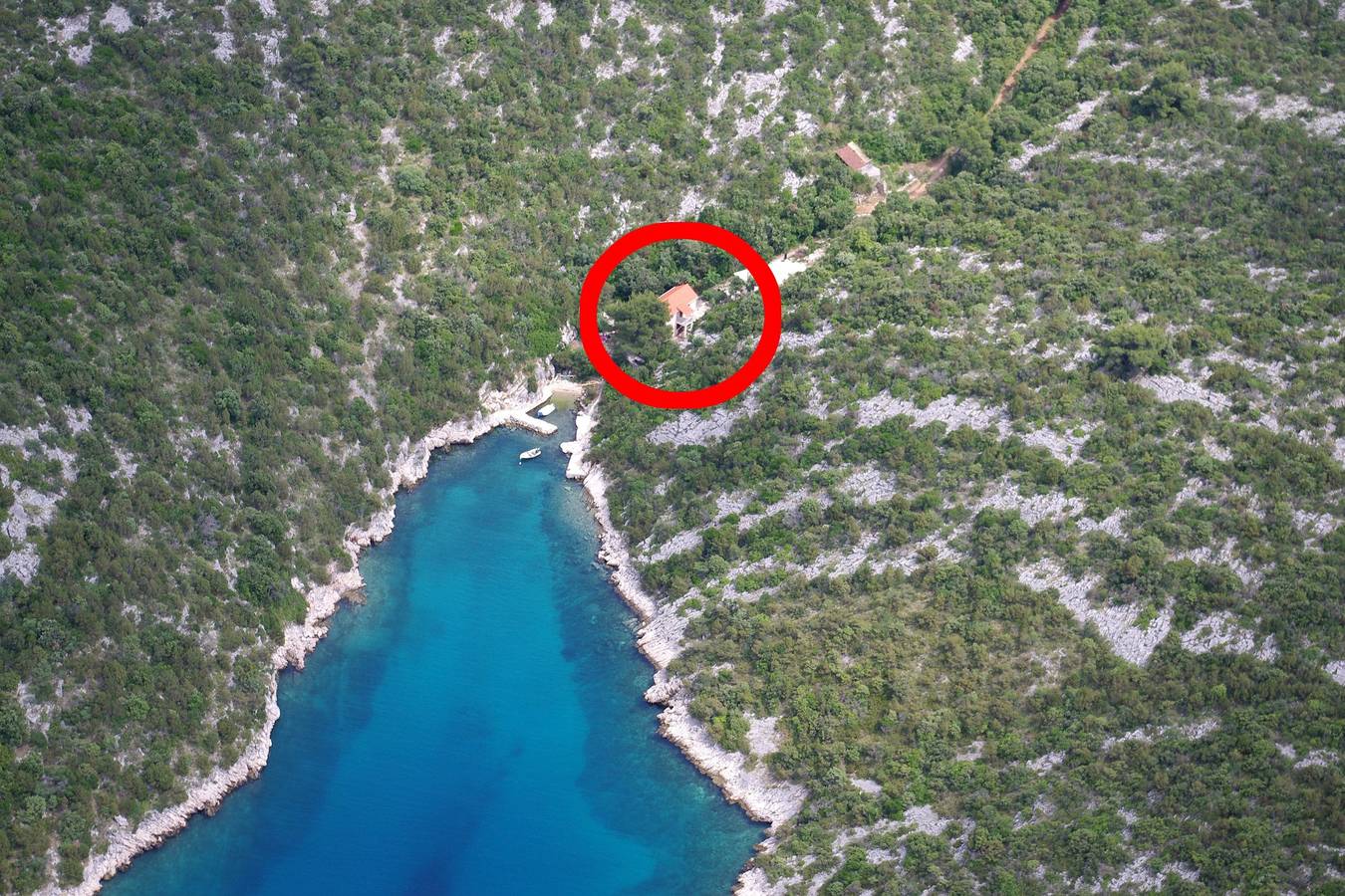 Ganze Wohnung, 1-Zimmer-Ferienwohnung am Strand Bucht Tatinja, Hvar A-5729-b in Stari Grad, Hvar