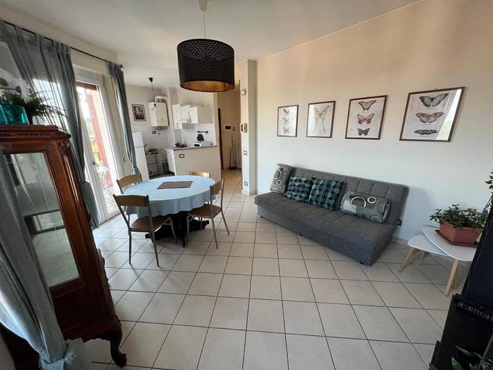 Gîte pour 4 personnes, avec Balcon et Terrasse ainsi que Vue sur le lac et Vue à Colazza