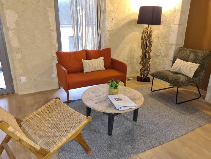 Appartement de vacances pour 4 personnes, avec sauna ainsi que jacuzzi et jardin, animaux acceptés