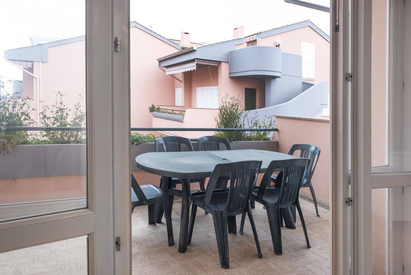 Appartamento intero, M126 - Marcelli, trilocale fronte mare in residence con piscina in Riviera del Conero