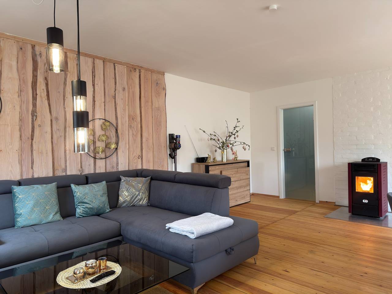 Ferienhaus mit Kamin in Thale-Friedrichsbrunn in Friedrichsbrunn, Thale