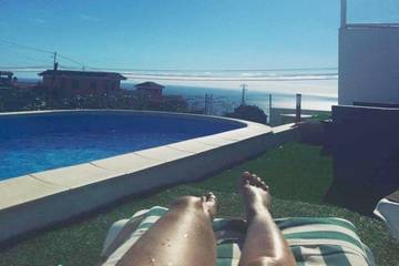 Gîte pour 2 personnes, avec vue ainsi que jardin et piscine dans Los Menores