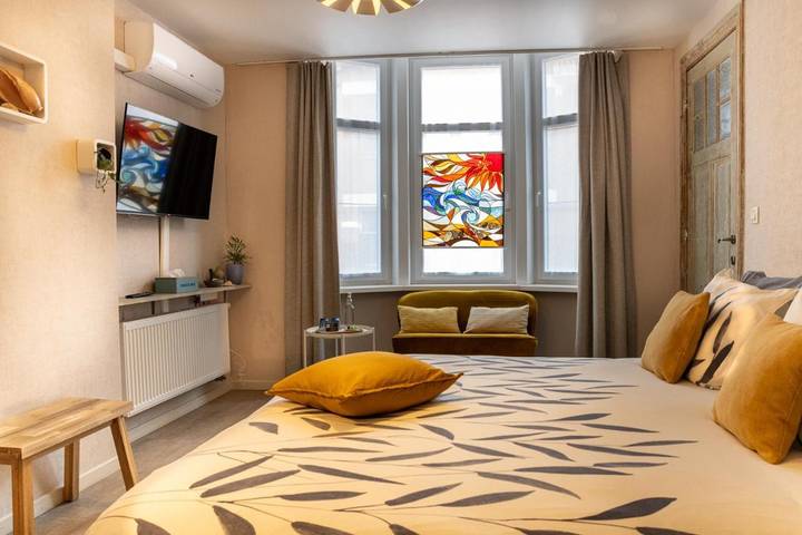 Chambre d’hôte pour 2 personnes, avec terrasse et vue, animaux acceptés à Oostende - 3