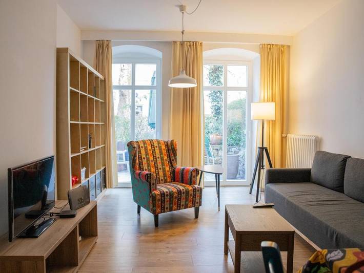 Ferienwohnung für 4 Personen, mit Terrasse in Friedenau