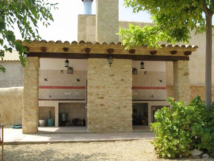 Casa rural para 5 personas, con Terraza y Jardín además de Piscina y Vistas al lago en Librilla - 4