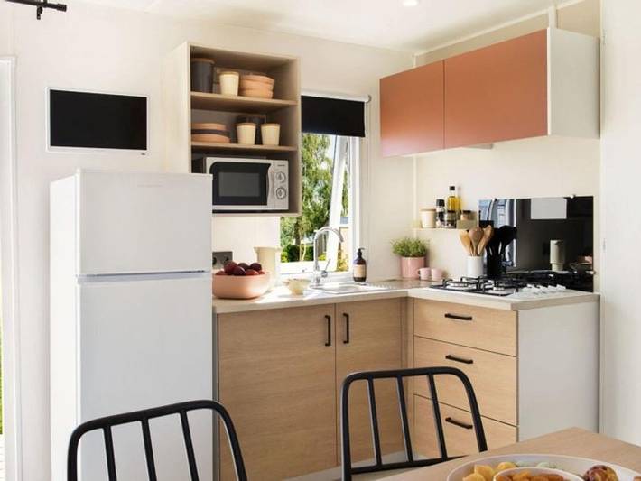 Mobil home pour 6 personnes, avec bassin pour enfant à Grayan-et-l'Hôpital - 3