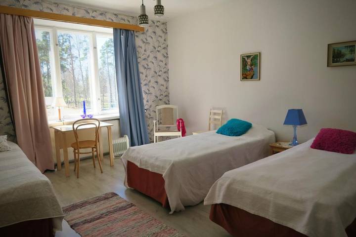 Chambre d’hôte pour 4 personnes, avec jardin et sauna dans Finlande méridionale