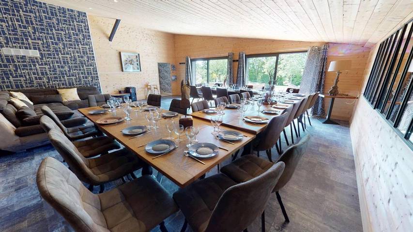 Maison de vacances pour 35 personnes, avec jacuzzi et jardin