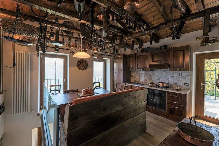 Ferienhaus für 4 Personen, mit Seeblick und Ausblick sowie Garten am Comer See - 3