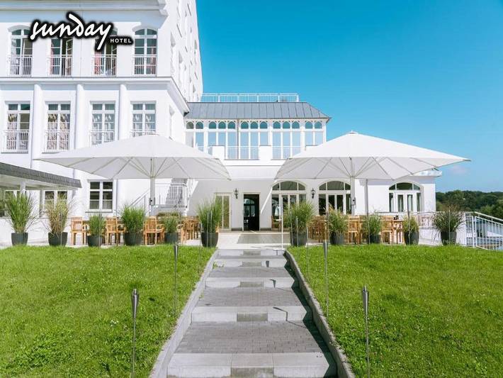 Ferienwohnung für 2 Personen, mit Garten und Terrasse sowie Sauna und Pool, mit Haustier in Werder