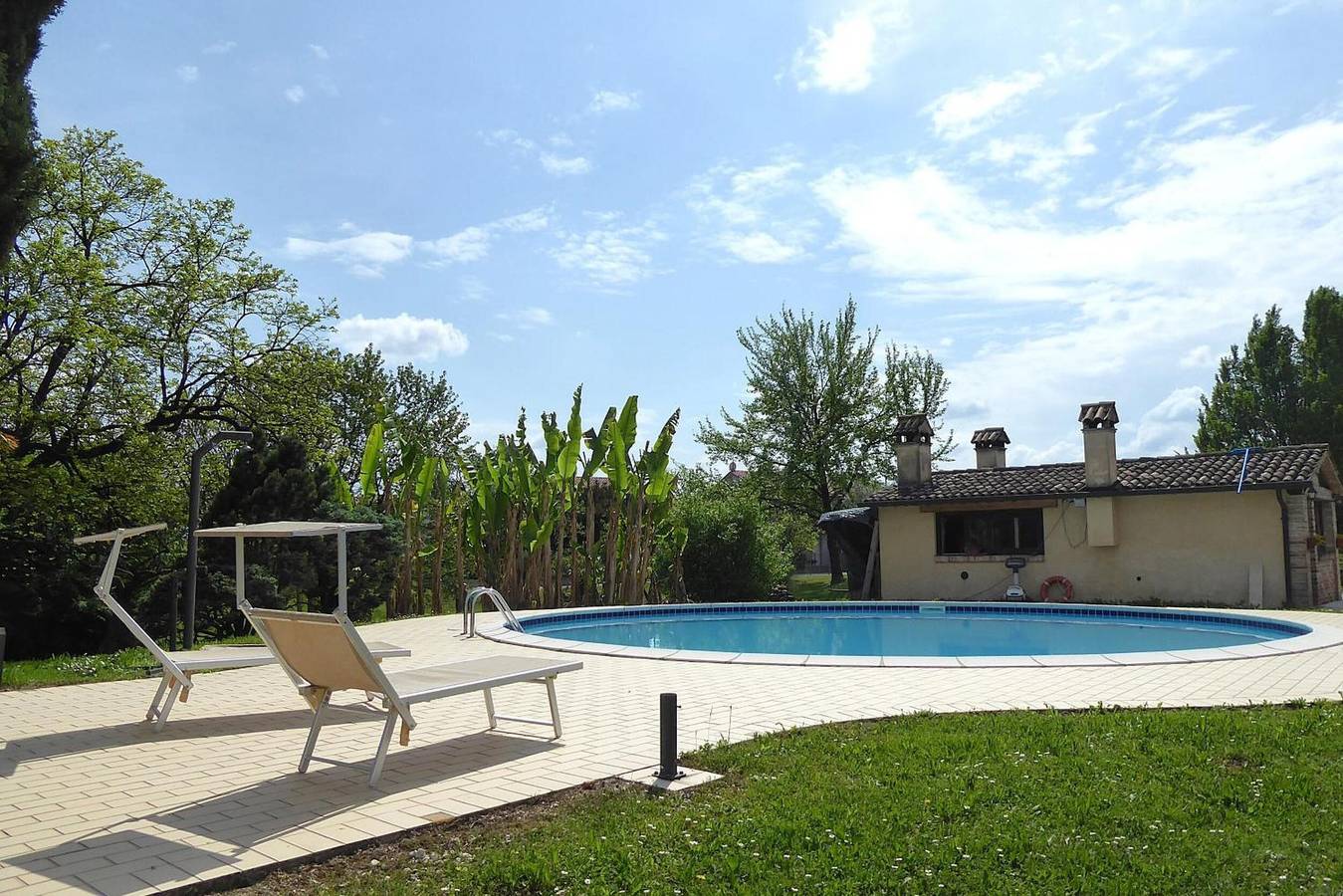 Ganze Wohnung, Apartment 'Bella Vita' mit privatem Pool, Wlan und Klimaanlage in Castelcucco, Treviso Provinz