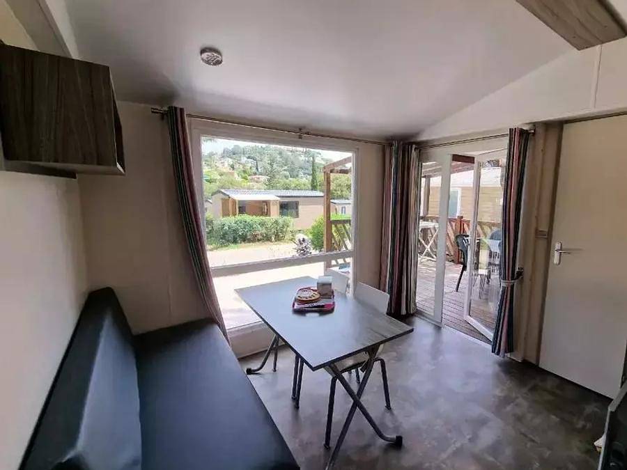 Camping La Provençale - Mobilheim 4 personen - Mobilheim Olivier 3 Zimmer 4 Personen Klimatisiert + Tv in Mandelieu-la-Napoule, Massif de l'Esterel