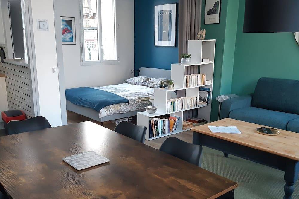 Entire apartment, L'aiguille creuse : Very bright 50m from the sea - 40m2 - 6 pers max in Étretat, Le Havre region