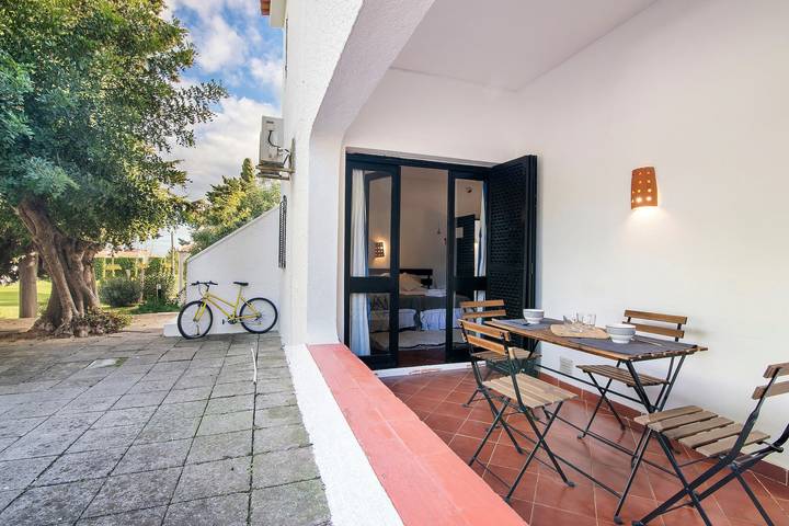 Ferienwohnung 'Cozy Studio Pedras Del Rei' mit Gemeinschaftspool, Wlan und Klimaanlage in Santa Luzia (Tavira), Parque Natural da Ria Formosa