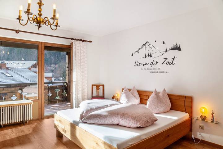 Studio für 2 Personen, mit Balkon in Grainau, Zugspitzland
