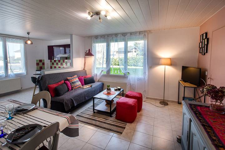 Gîte pour 3 personnes, avec Jardin