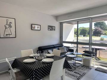 Ferienwohnung für 2 Personen, mit Balkon in Quimper und Umgebung