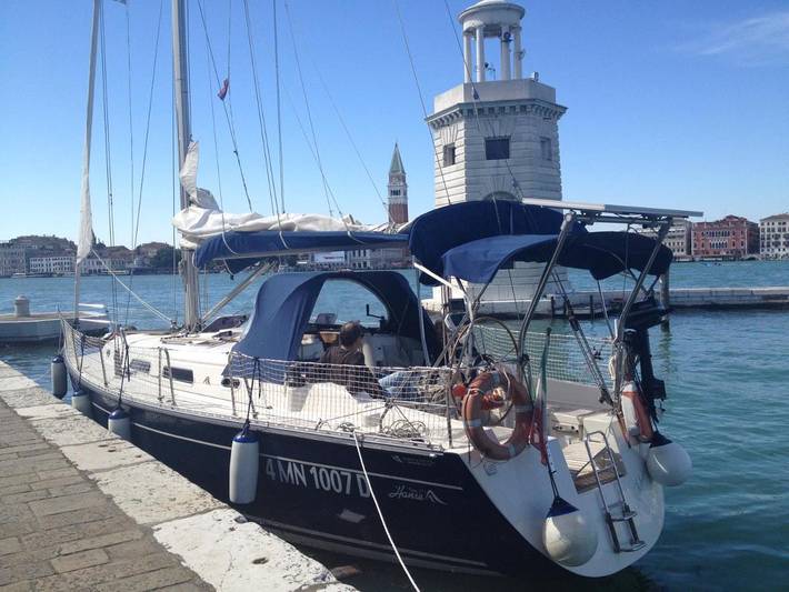 Boot für 4 Personen, mit Balkon und Terrasse sowie Garten und Ausblick in Venedig