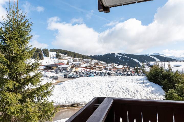 Appartement entier, Appartement 'Lapon H10' avec vue sur montagne et balcon in Hauteluce, Région d'Albertville