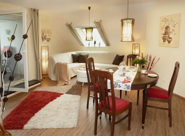 Ferienwohnung für 4 Personen, mit Balkon in Jever