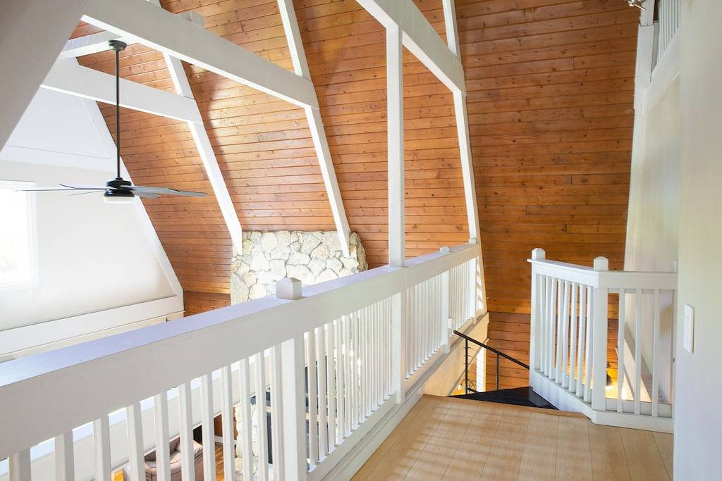 A-Frame Arbor One Block From The Beach-Four Beds and Four Bathrooms! in Madison, Dane County