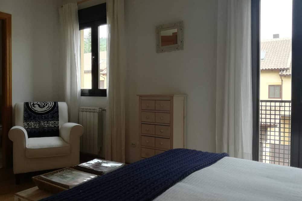In the town of Navacerrada, steps from the center, the lake and trails of the mountains in Navacerrada, Puerto de Navacerrada