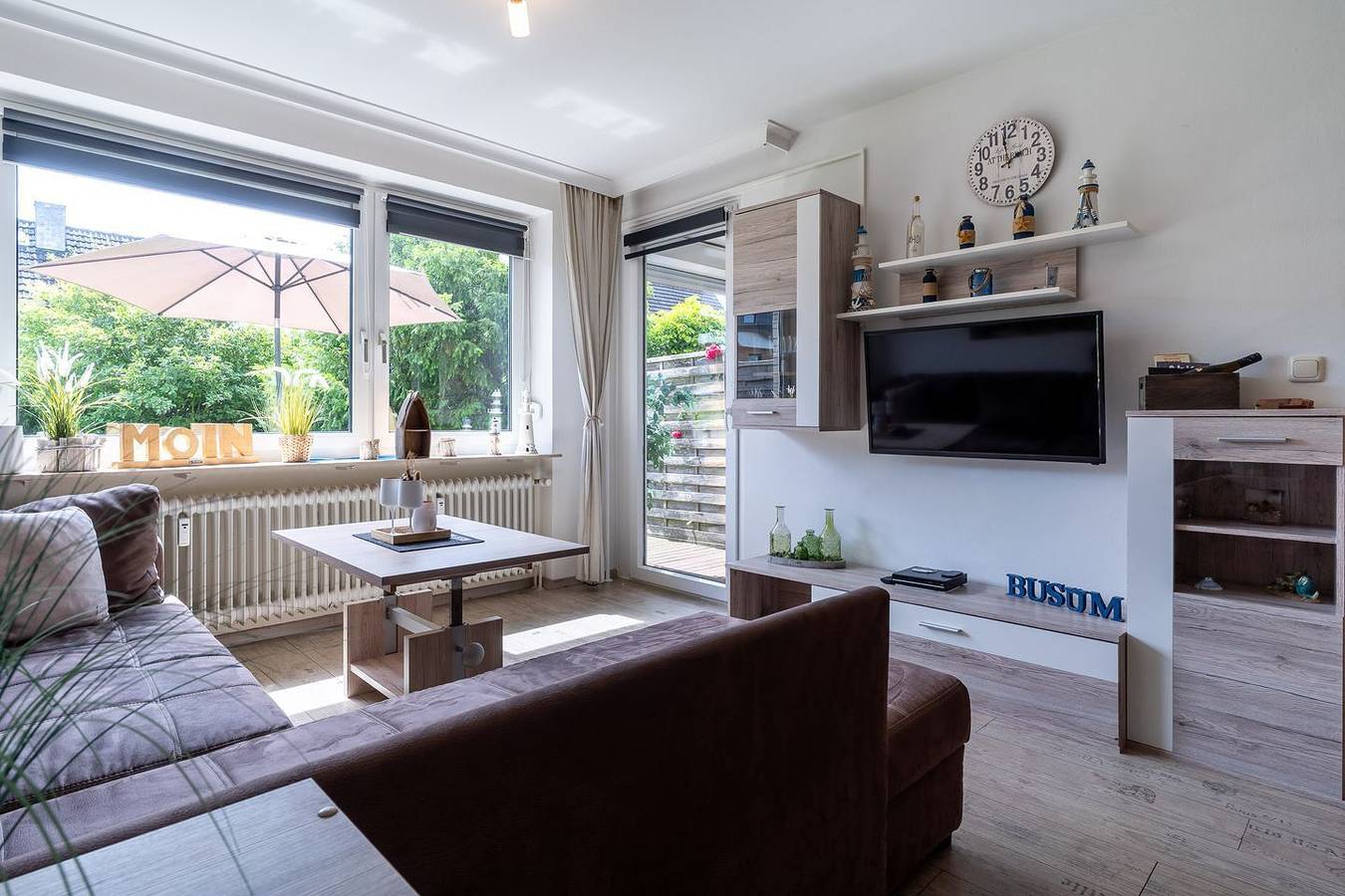 Ganze Wohnung, Kleine Auszeit in Büsum: Ihre Ferienwohnung mit Südterrasse der Nordsee in Büsum, Dithmarschen