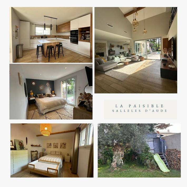 Location de vacances pour 10 personnes, avec piscine et jardin à Sallèles-d'Aude - 2