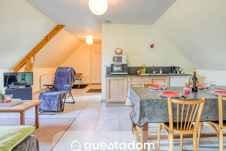 Appartement de vacances pour 4 personnes, avec Jardin dans la Sarthe