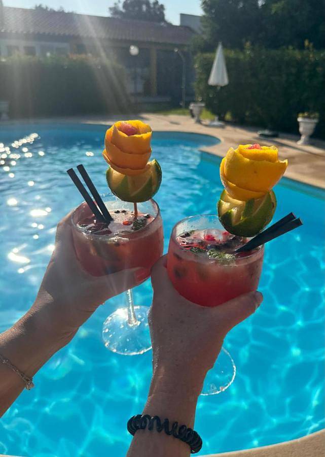 Hôtel pour 4 personnes, avec jardin ainsi que piscine et vue, animaux acceptés dans Vila Verde - 2